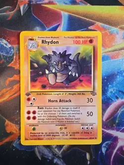 Pokemon Rhydon 45/64 1st Edition Jungle Uncommon - Image 1