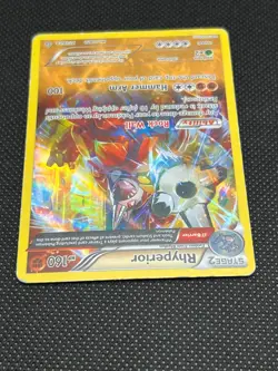 Pokemon TCG Rhyperior (Omega) 77/160 XY - Primal Clash Reverse Holo - Image 3
