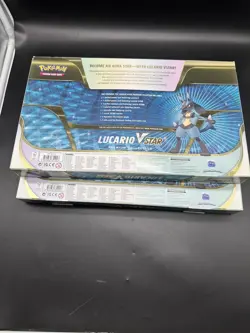 2x Pokemon TCG Lucario VSTAR Premium Collection Box - Brand New Factory Sealed - Image 3