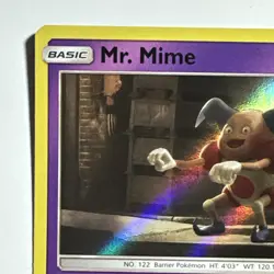 Mr. Mime 11/18 Rare Holo Card Detective Pikachu 2019 Pokemon TCG LP/NM - Image 3