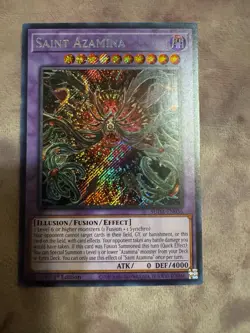 Yu-Gi-OH! Saint Azamina SUDA-EN036 - 1st Edition - Secret Rare - NM/M IN HAND - Image 1