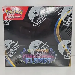 Pokemon TCG Mega Evolution Phantasmal Flames Booster Display Box NEW SEALED!!! - Image 1