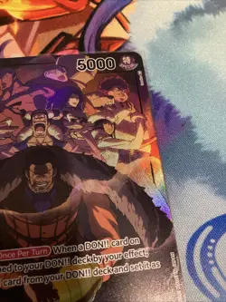 Crocodile OP04-058 Alt Art Leader Kingdoms Of Intrigue One Piece TCG English NM - Image 5