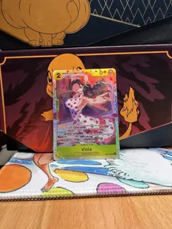 One Piece TCG - Viola EB01-052 SR Holo NM English - Image 1