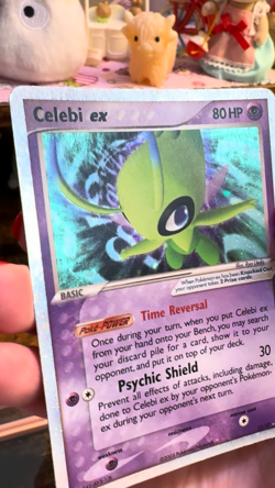 Pokemon TCG Celebi ex 17/17 Ultra Rare POP Series 2 Promo Holo: MP. Ships Free! - Image 2
