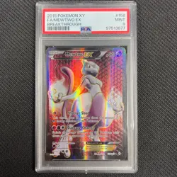 Mewtwo EX 158/162 Full Art Pokemon Card PSA 9 XY 2015 BREAKthrough TCG CCG - Image 4