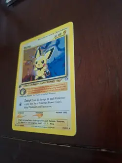 Pokemon TCG- Pichu 12/111 - 1st Edition - Neo Genesis Holo Rare NM/LP - Image 3
