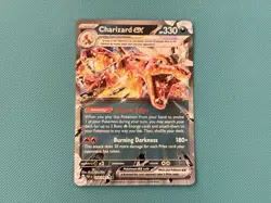 Charizard EX 054/091 - Double Rare Holo - Pokemon Paldean Fates - NM - Image 1