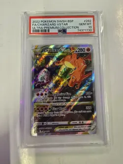 PSA 10 Charizard Vstar #SWSH262 - 2022 Pokemon SWSH BSP 262 UPC Promo - Image 1