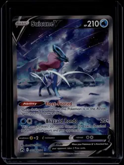 Pokemon TCG Suicune V GG38/GG70 Crown Zenith Galarian Gallery NM - Image 1