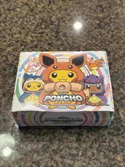 Pokemon Poncho Remix Database Box - Complete Set! Sealed Box - Image 5