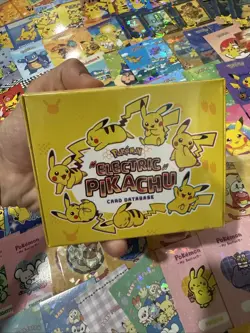Pokemon Electric PIKACHU Database Box - Complete Set! Sealed Box - Image 5