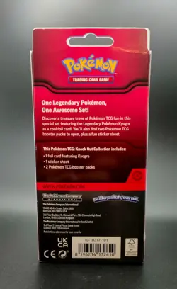 Pokemon TCG | Knock Out Collection | Kyogre Promo | Factory Sealed! - Image 2
