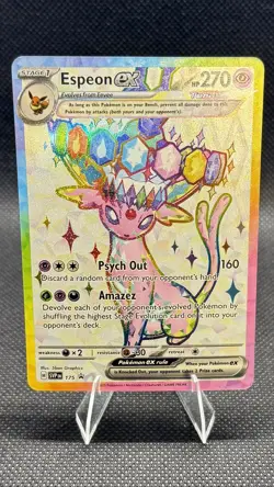Espeon ex SVP175 Sv: Scarlet & Violet Promo Cards Holo - NM - Image 1