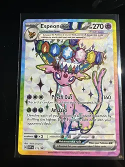 Espeon ex SVP175 Sv: Scarlet & Violet Promo Cards Holo - Image 1