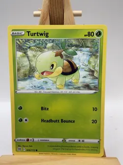 Turtwig 006/172 Brilliant Stars Common Pokemon Card Near Mint - Image 1