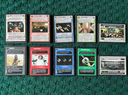 STAR WARS CCG BB A NEW HOPE COMPLETE COMMON UNCOMMON SET 108 CARDS DECIPHER - Image 1