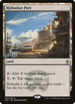 Rishadan Port - Non-Foil - Masters 25 - 246 | MTG Card - Image 1