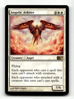 Angelic Arbiter Magic 2011 (M11) #4 Magic the Gathering - Image 1