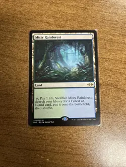 Misty Rainforest Modern Horizons 2 Regular NM-M Unplayed Pack Fresh MTG 250/303 - Image 1