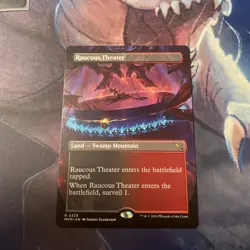 MTG Raucous Theater - Borderless - MKM NM - Image 1