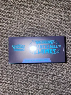 Pokemon TCG Mega Evolution Phantasmal Flames ETB sealed * Damaged Check Photos * - Image 3
