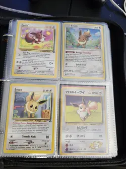 Pokemon Eevee Binder With Eevee And Evolutions Collection - Image 2