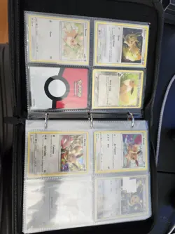 Pokemon Eevee Binder With Eevee And Evolutions Collection - Image 3