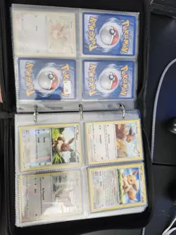 Pokemon Eevee Binder With Eevee And Evolutions Collection - Image 5