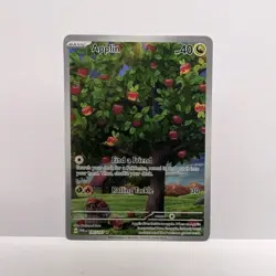 Pokemon Applin 185/167 Twilight Masquerade Illustration Rare - Factory Crease - Image 1