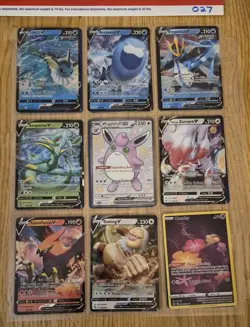 108 Pokemon Cards Binder EX V reverse / Holo - lot #027 - Image 2