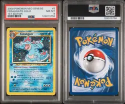 2000 Pokemon Neo Genesis Feraligatr 1st Edition #5 New Cert Swirl - Image 3