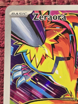 Pokemon TCG 2024 Stellar Crown Zeraora Full Art Rare Holo 151/142 English MINT - Image 2
