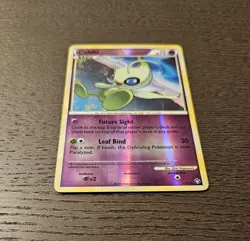 Celebi 3/102 Reverse Holo Pokemon TCG HGSS Triumphant NM - Image 2