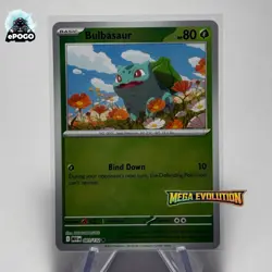 Bulbasaur 001/132 Reverse Holo Pokemon TCG: Mega Evolution MINT SHIPPED TODAY 🍃 - Image 1