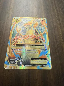 Pokemon Mega M Charizard EX Evolutions Holo Full Art Ultra Rare Card 101/108 LP - Image 1