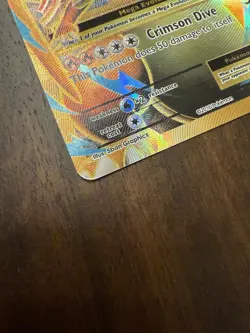 Pokemon Mega M Charizard EX Evolutions Holo Full Art Ultra Rare Card 101/108 LP - Image 3