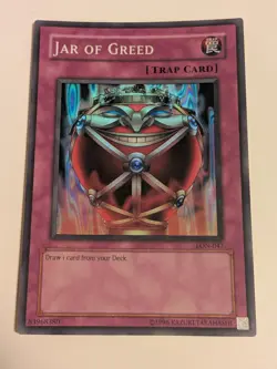 Jar of Greed LON-047 Yu-Gi-Oh Labyrinth of Nightmare VLP - Image 1