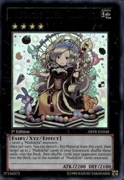 Madolche Queen Tiaramisu 1st Ed Ultra Rare ABYR-EN048 Yu-Gi-Oh! - Image 1