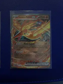 Pokemon TCG Destined Rivals Team Rockets Moltres EX 31/182 - Image 1