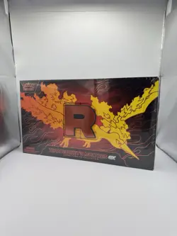 Pokemon TCG Team Rockets Moltres ex Ultra Premium Collection Box New Sealed - Image 1