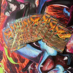 Lot Of 16 Pokemon TCG English Team Rockets Moltres Ex 31 Nm - Image 1