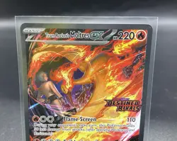 Team Rockets Moltres EX Destined Rivals Stamped SIR 229/182 Pokemon TCG NM - Image 3