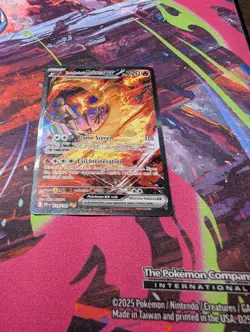 Team Rockets Moltres EX 229/182 Destined Rivals Pokemon TCG - Image 2