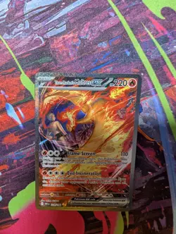 Team Rockets Moltres EX 229/182 Destined Rivals Pokemon TCG - Image 5
