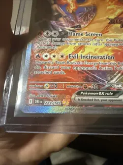 Team Rockets Moltres EX Destined Rivals Stamped SIR 229/182 Pokemon TCG NM - Image 5