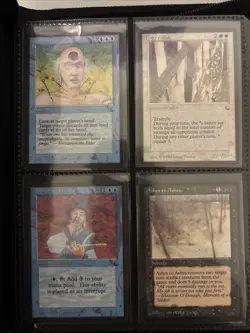 THE DARK Complete Set MTG Magic the Gathering 1994 Vintage Legacy - all NM or M - Image 1