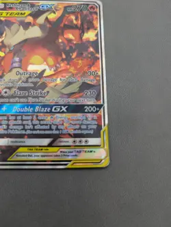 Pokemon TCG Reshiram & Charizard GX SM201 Black Star Promo Tag Team Near Mint - Image 4