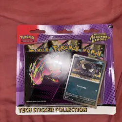 Pokemon TCG Mega Evolution Ascended Heroes - Tech Sticker Ghastly - Image 1