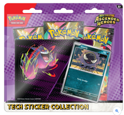 Pokemon TCG Mega Evolution Ascended Heroes - Tech Sticker Ghastly - Presale - Image 1